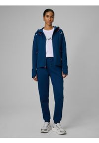 4f - 4F T-shirt regular z nadrukiem damski - biały XS. Okazja: na co dzień. Kolor: biały. Materiał: dzianina, bawełna. Wzór: nadruk. Styl: casual #2