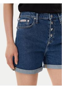 Calvin Klein Jeans Szorty jeansowe J20J225512 Granatowy Mom Fit. Kolor: niebieski. Materiał: bawełna #2
