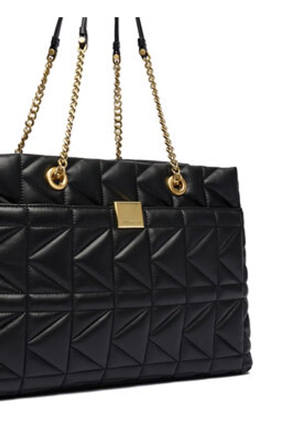 Karl Lagerfeld - KARL LAGERFELD Torebka A4W30085 Czarny. Kolor: czarny. Materiał: skórzane