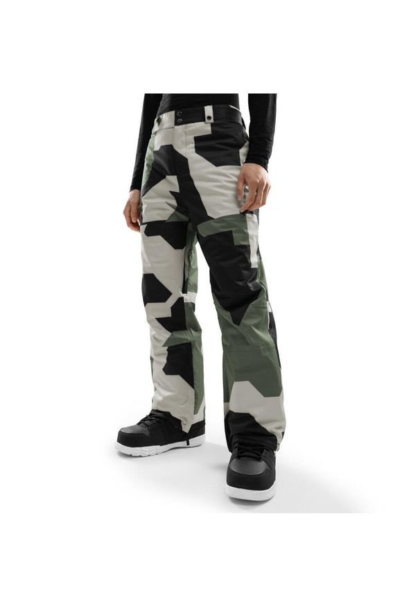 SIROKO - Męskie spodnie snowboardowe Sporty zimowe Siroko P1 Wasatch. Kolor: wielokolorowy. Sezon: zima. Sport: snowboard