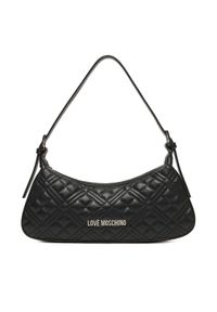 Love Moschino - LOVE MOSCHINO Torebka JC4142PP0NLA000B Czarny. Kolor: czarny. Materiał: skórzane