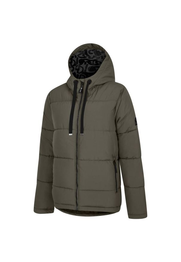 DARE 2B - Kurtka turystyczna damska pikowana Society. Kolor: zielony. Materiał: puch. Sport: turystyka piesza, narciarstwo