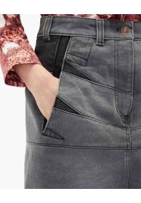 Kenzo - KENZO - Szara spódnica jeansowa. Stan: podwyższony. Kolor: szary. Materiał: jeans #4