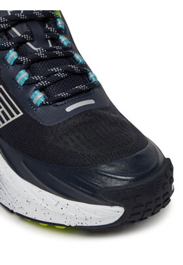 EA7 Emporio Armani Sneakersy X8X177 XK381 U479 Granatowy. Kolor: niebieski. Materiał: materiał