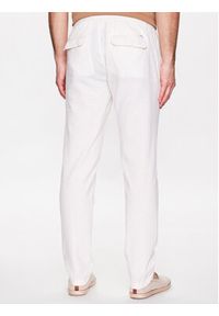 Lindbergh Spodnie materiałowe 30-008003 Biały Tapered Fit. Kolor: biały. Materiał: bawełna #4
