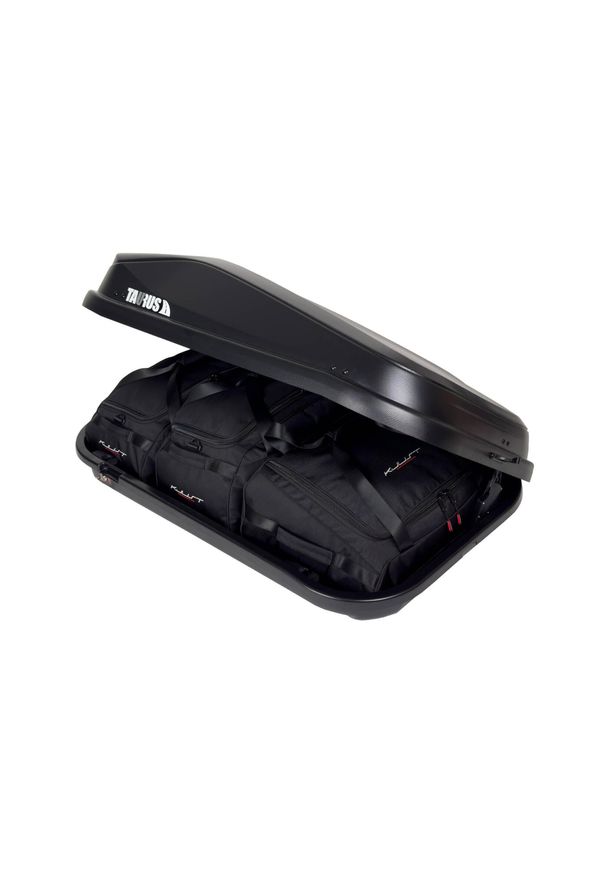 KJUST - Torby Do Boksu Dachowego Taurus Easy 320 3Szt Kjust. Kolor: czarny. Styl: sportowy