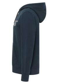 Mustang - MĘSKA BLUZA Z KAPTUREM MUSTANG LOGO Bronson Carbon 1014687 4135. Typ kołnierza: kaptur #5