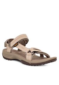 Teva Sandały Terra Fi Lite Suede 1124035 Beżowy. Kolor: beżowy. Materiał: skóra, zamsz #5