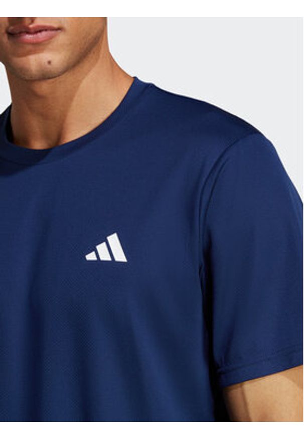Adidas - adidas Koszulka techniczna Train Essentials Training IC7429 Niebieski Regular Fit. Kolor: niebieski. Materiał: syntetyk