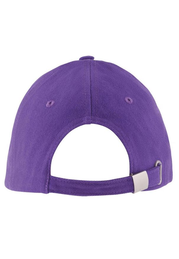 SOL'S - Czapka Z Daszkiem Buffalo 6 Panel. Kolor: fioletowy
