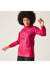 Regatta - Kurtka trekkingowa damska Pack It Jacket III kieszonkowa. Kolor: różowy. Materiał: poliamid