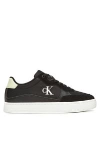 Calvin Klein Jeans Sneakersy Classic Cupsole Mg Nylon Mix YM0YM01304 Czarny. Kolor: czarny. Materiał: skóra