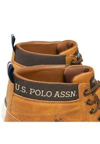 U.S. Polo Assn. Trzewiki YGOR007 Brązowy. Kolor: brązowy. Materiał: materiał #4