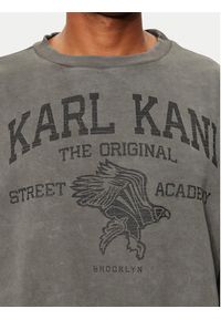 Karl Kani Bluza Street Academy 60290006 Szary Regular Fit. Kolor: szary. Materiał: syntetyk. Styl: street #5