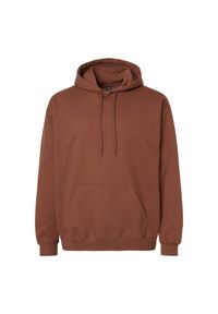 GILDAN - Bluza Z Kapturem Dla Dorosłych Unisex Softstyle Fleece Midweight. Typ kołnierza: kaptur. Kolor: brązowy