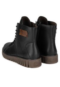 Rieker Trzewiki Y3421-00 Czarny. Kolor: czarny. Materiał: skóra #2