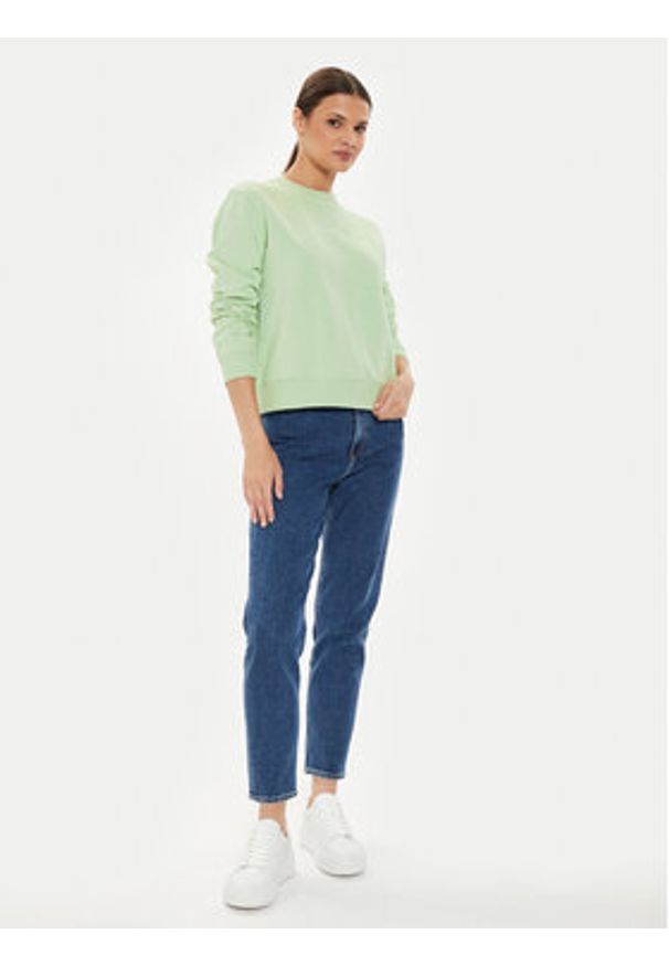 Calvin Klein Jeans Bluza Institutional J20J222548 Zielony Regular Fit. Kolor: zielony. Materiał: syntetyk, bawełna
