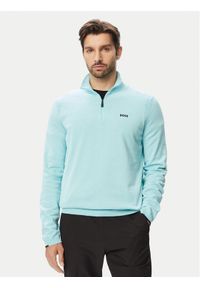 BOSS Sweter KN Ever 50556146 Niebieski jasny Regular Fit. Kolor: niebieski. Materiał: bawełna #1