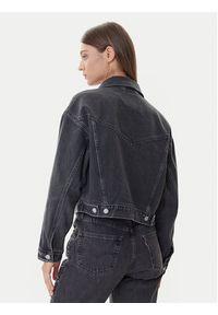 Levi's® Kurtka jeansowa 90s Trucker A9456-0003 Czarny Relaxed Fit. Kolor: czarny. Materiał: bawełna