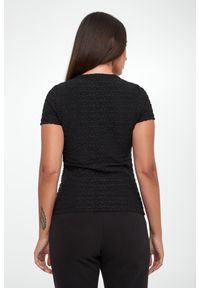 T-shirt damski logowany DKNY #3