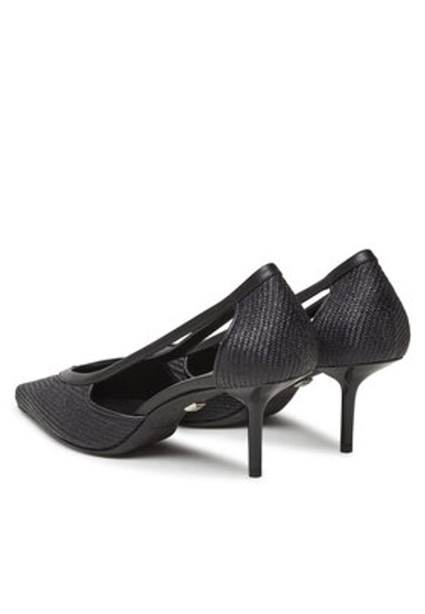 Max Mara Szpilki Strawpump 2514521312600 Czarny. Kolor: czarny. Materiał: materiał. Obcas: na szpilce