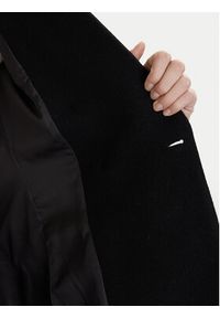 Morgan Płaszcz wełniany 252-GATIM.F Czarny Regular Fit. Kolor: czarny. Materiał: syntetyk #3