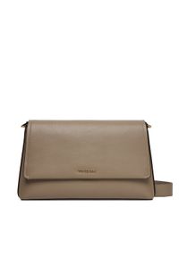MICHAEL Michael Kors Torebka Nessa 30T5G8ZM3L Beżowy. Kolor: beżowy. Materiał: skórzane