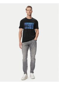 Tommy Jeans T-Shirt Photo Flag DM0DM23191 Czarny Regular Fit. Kolor: czarny. Materiał: bawełna #5