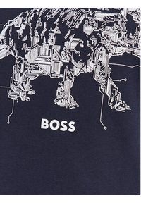 BOSS - Boss T-Shirt Terassic 50510376 Granatowy Regular Fit. Kolor: niebieski. Materiał: bawełna #5