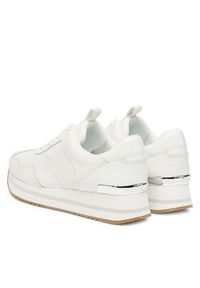 MICHAEL Michael Kors Sneakersy Raina Trainer 43T5RNFS2L Biały. Kolor: biały. Materiał: skóra #4