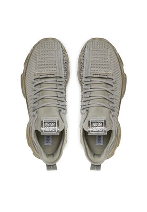 Steve Madden Sneakersy Maxilla-R SM19000110 Szary. Kolor: szary. Materiał: materiał