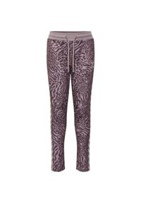 Spodnie dresowe dla dzieci Hummel hmlWild. Kolor: fioletowy, różowy, wielokolorowy. Materiał: dresówka. Sport: joga i pilates
