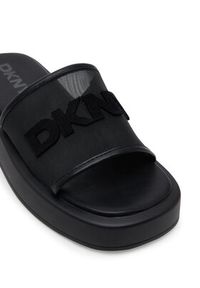DKNY Klapki K2500541 Czarny. Kolor: czarny. Materiał: materiał #4