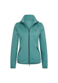 IMPERIAL RIDING - Damski kardigan techniczny Imperial Riding Sporty Sparks. Kolor: niebieski. Styl: sportowy #1