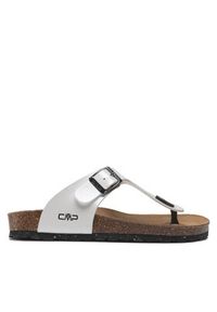 CMP Japonki Eco Mymosa Wmn Flip Flop 3Q91036 Biały. Kolor: biały. Materiał: skóra #6