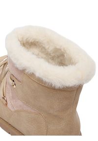 DeeZee Śniegowce 17125-1-BEIGE PU Beżowy. Kolor: beżowy. Materiał: syntetyk, materiał #4