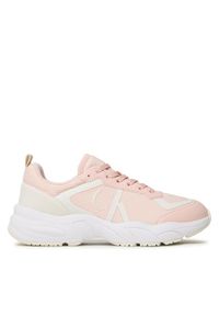 Calvin Klein Jeans Sneakersy Retro Tennis Over Mesh Wn YW0YW00946 Różowy. Kolor: różowy. Materiał: materiał #1