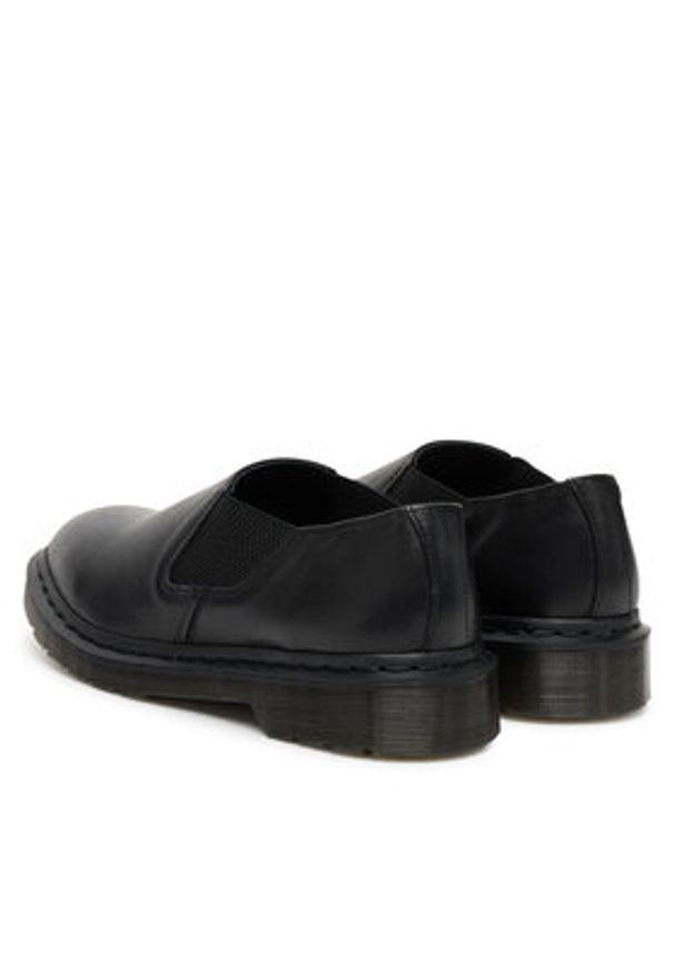 Dr. Martens Półbuty Louis Slip On DM40950001 Czarny. Zapięcie: bez zapięcia. Kolor: czarny. Materiał: skóra
