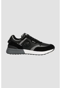 Just Cavalli - JUST CAVALLI Czarne sneakersy Fondo Action Basic, Rozmiar 40. Kolor: czarny