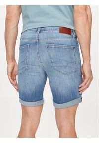 Pepe Jeans Szorty jeansowe Slim Short PM801080MN8 Niebieski Slim Fit. Kolor: niebieski. Materiał: bawełna #3