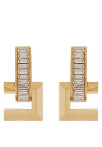 Klipsy Elisabetta Franchi. Materiał: złote. Kolor: złoty