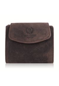Portfel skórzany PAOLO PERUZZI RFID T-12-HBR brązowy vintage. Kolor: brązowy. Materiał: skóra #1