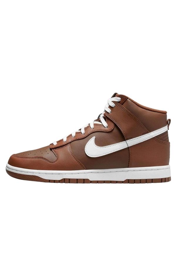 Buty do chodzenia dla dorosłych Nike Dunk High Chocolate. Kolor: brązowy. Sport: turystyka piesza