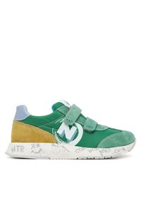 Sneakersy Naturino. Kolor: zielony