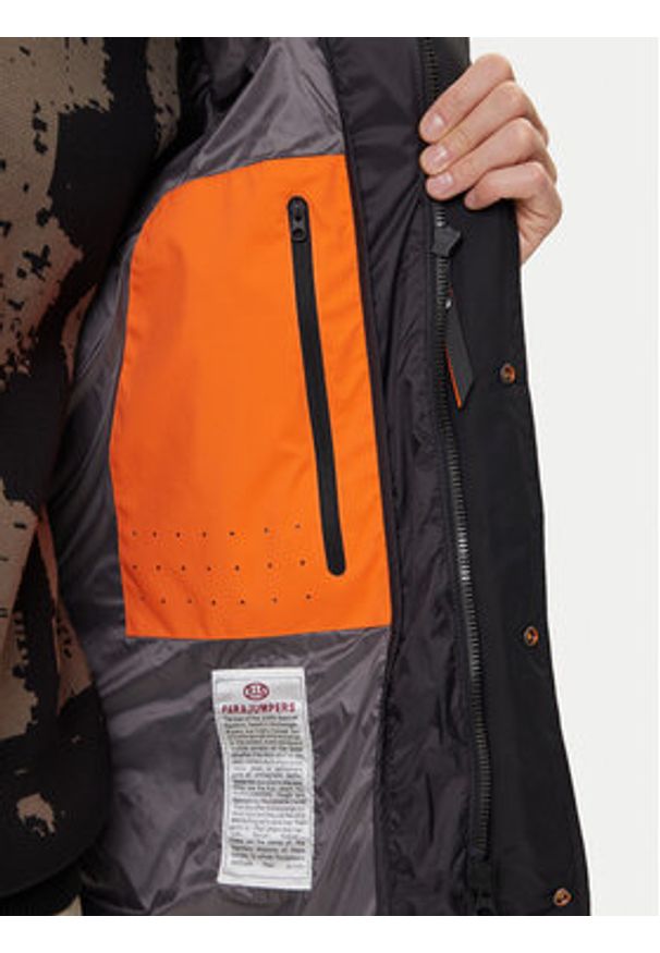 Parajumpers Kurtka puchowa Shedir 25WMPMPUEN04 Czarny Regular Fit. Kolor: czarny. Materiał: syntetyk