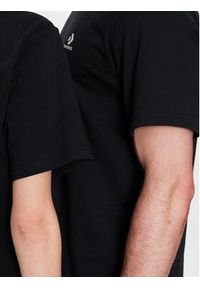 Converse T-Shirt Unisex Go-To Embroidered Star Chevron 10023876-A02 Czarny Regular Fit. Kolor: czarny. Materiał: bawełna #4