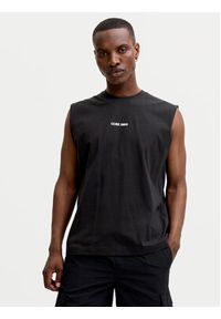 Jack & Jones Tank top Eterna 12295670 Czarny Loose Fit. Kolor: czarny. Materiał: bawełna #6