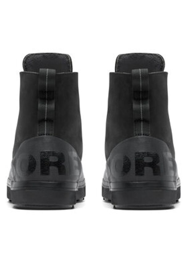 sorel - Sorel Trampki Metro™ II Sneak Wp 2048571011 Czarny. Kolor: czarny. Materiał: skóra
