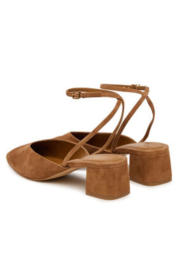 Aldo Czółenka Elianie 14295733 Brązowy. Kolor: brązowy. Materiał: skóra, zamsz