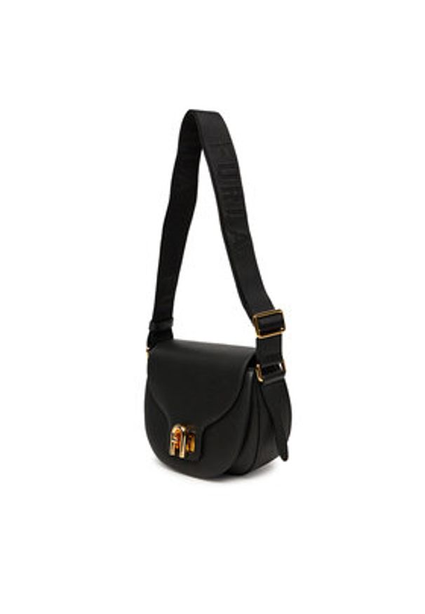 Furla Torebka Lotus WB01491 BX3916 N9800 Czarny. Kolor: czarny. Materiał: skórzane